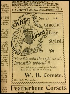 ladies home journal 1895 corset ad