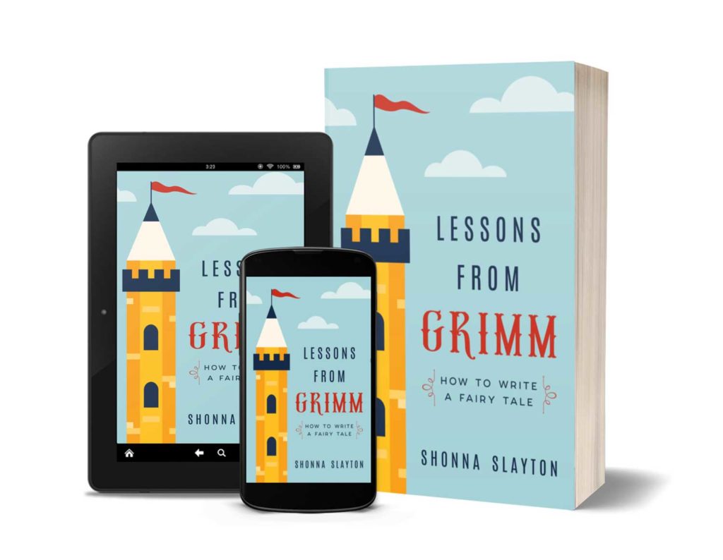Lessons from Grimm book covers in paperback and ebook